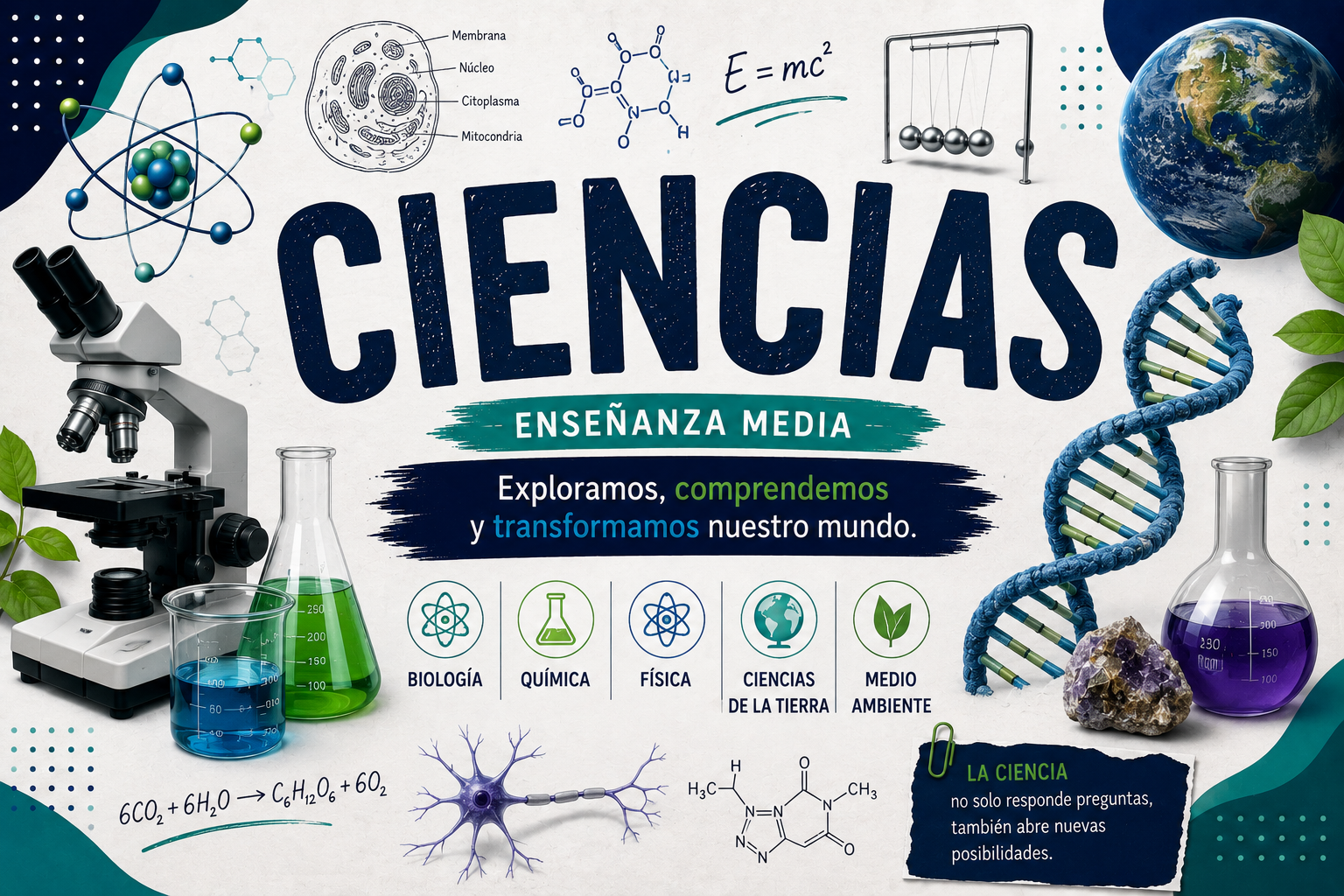 Ciencias – 1° y 2° Medio