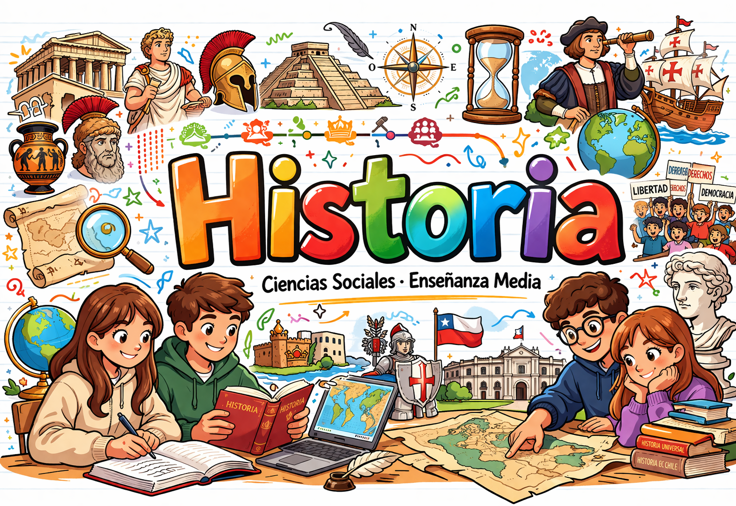 Historia y Geografía – 1° y 2° Medio