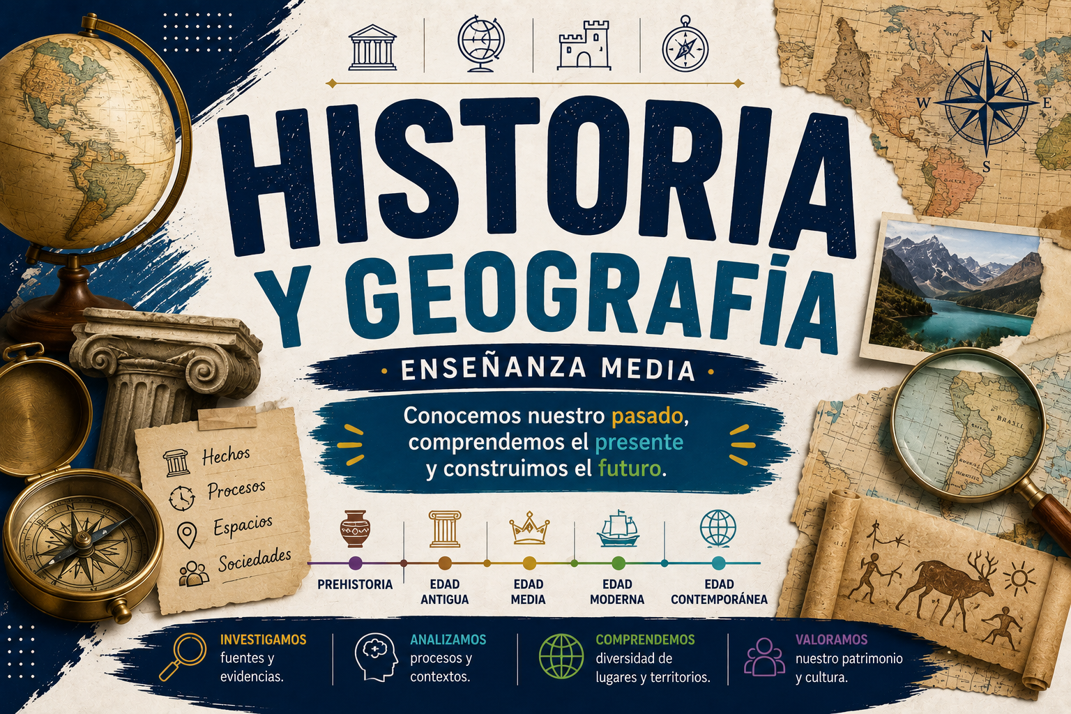 Historia y Geografía – 1° y 2° Medio